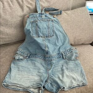 Blue Denim Overalls